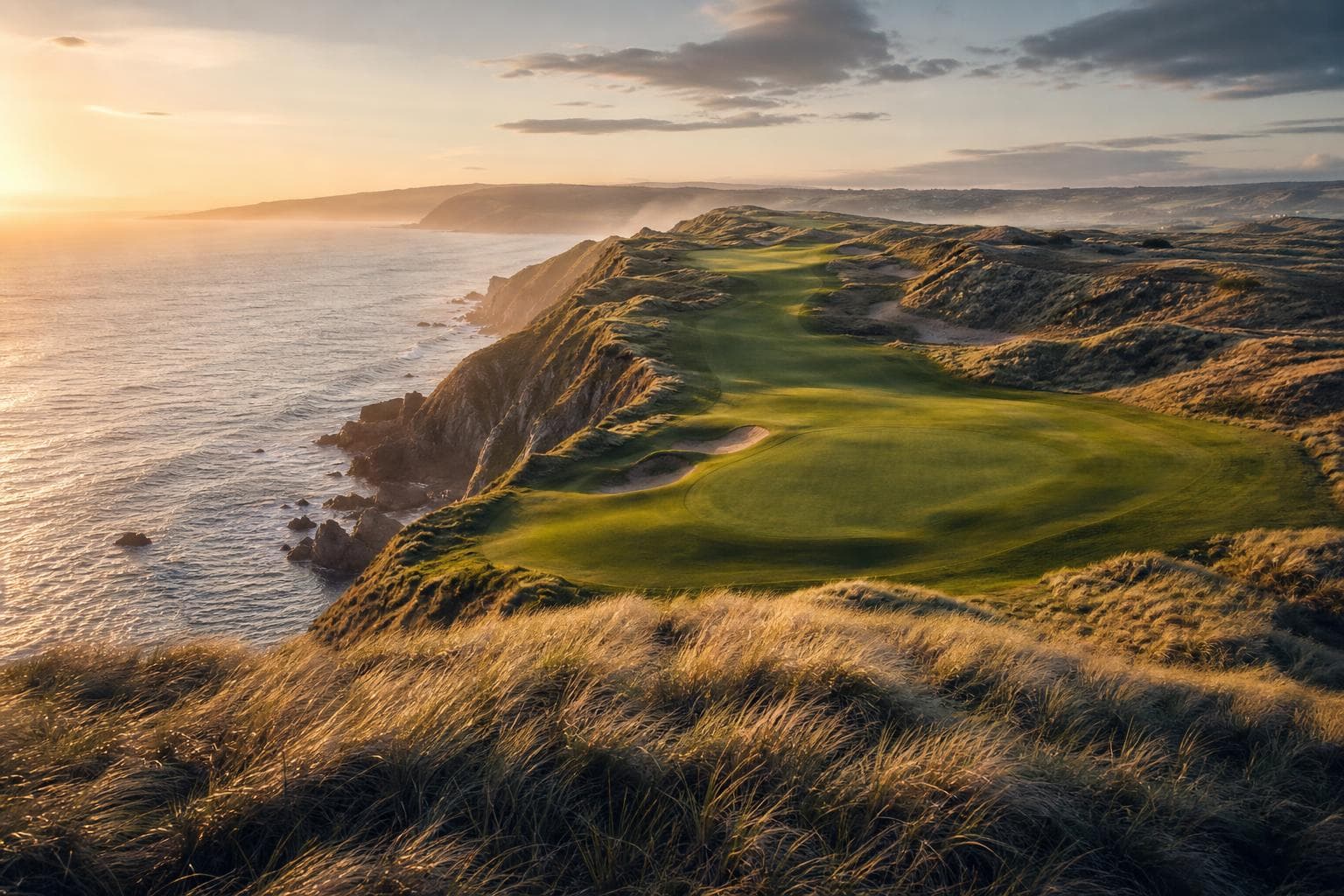 Atlantic links golf on Ireland's west coast